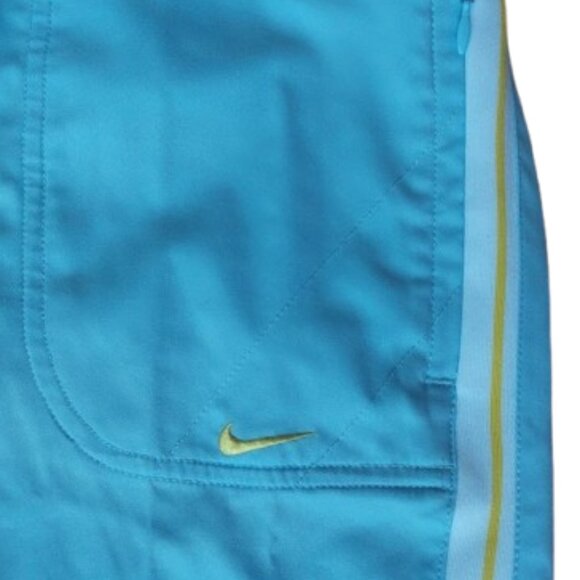 NIKE Blue Cropped Track Pants  / Athletic Pants Size Small (4-6) - Picture 2 of 6